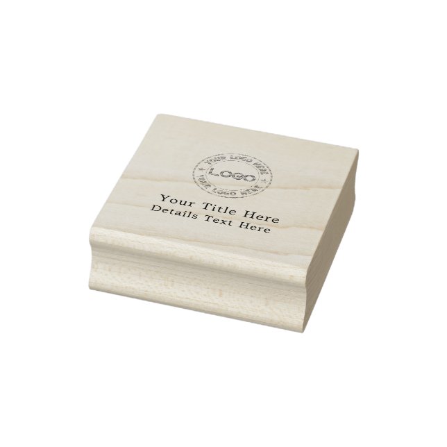Basic Logo Custom Rubber Stamp (Stamp)