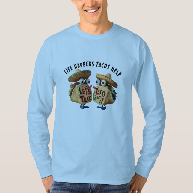 Basic Long Sleeve T-Shirt (Front)