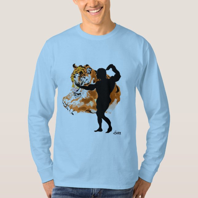 Basic Long Sleeve T-Shirt :  Tigers Within (Front)