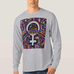 Basic Long Sleeve The Future is Female T-Shirt