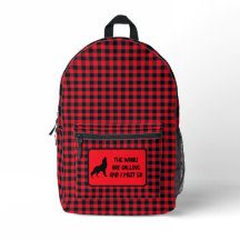 Basic Lumberjack Red and Black Buffalo Plaid