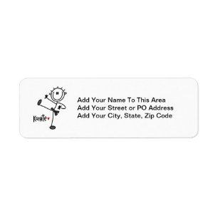 Basic Male Stick Figure Karate T-shirts and Gifts