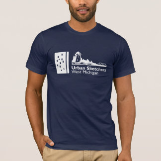 Basic Mens Blue Tee