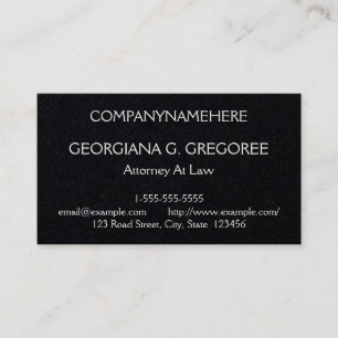 Basic, Minimal Business Card
