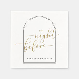 Basic Minimal Script  The Night Before Napkins