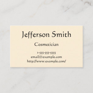 Basic, Minimalist, Classy Business Card