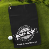 Basic Office Business Logo with Contact Info