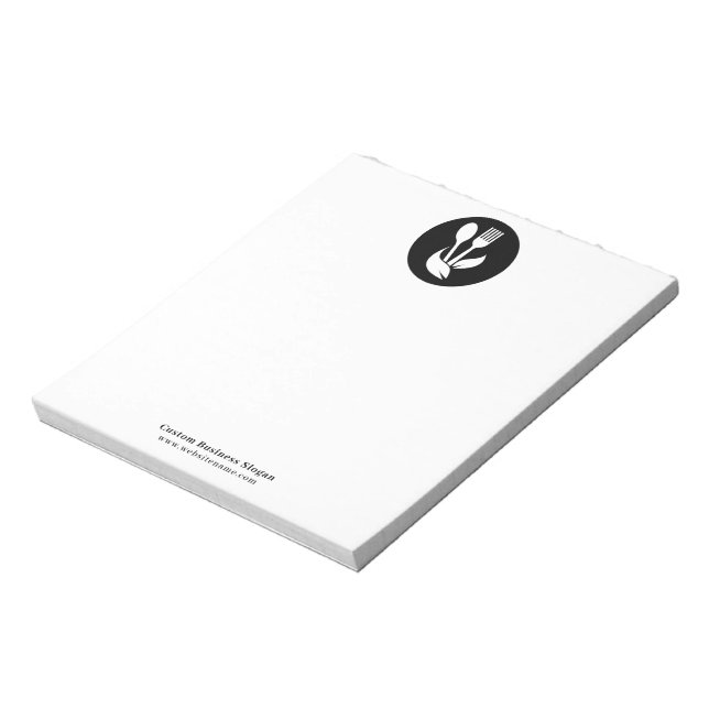Basic Office Or Business Company Logo Notepad (Rotated)
