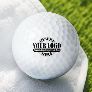 Basic Office or Business Logo Notes Golf Balls