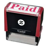 Basic "Paid" Rubber Stamp