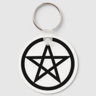 Basic Pentagram Key Ring