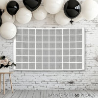 Basic Photo Template 60 Photos - Can Change Colour