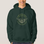 Basic Portuguese Paratrooper Brevet Hoodie<br><div class="desc">This Paratrooper hoodie features a white design with the portuguese brevet.</div>
