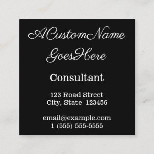 Basic Professional Profile Card