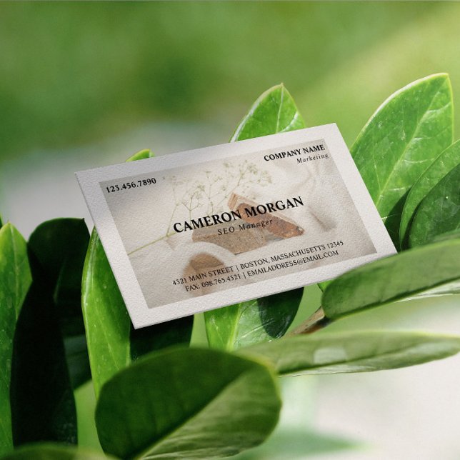 Basic Professional with Your Photo Business Card (Creator Uploaded)