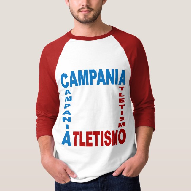 Basic raglan CAMPANIA ATLETISM T-shirt (Front)