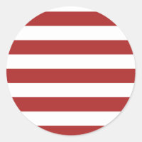 Basic Red and White Stripes Pattern