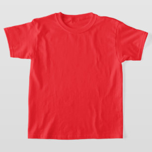 Basic Red Shirt for Boys & Girls