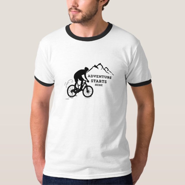  Basic Ringer T-Shirt (Front)