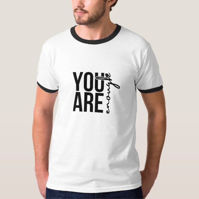 Basic Ringer T-Shirt for Men (Front)