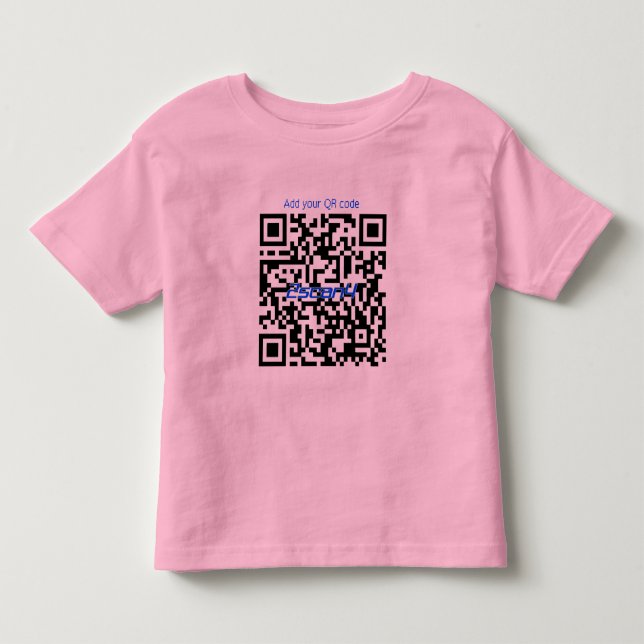 Basic Shirt with your QR code (Front)