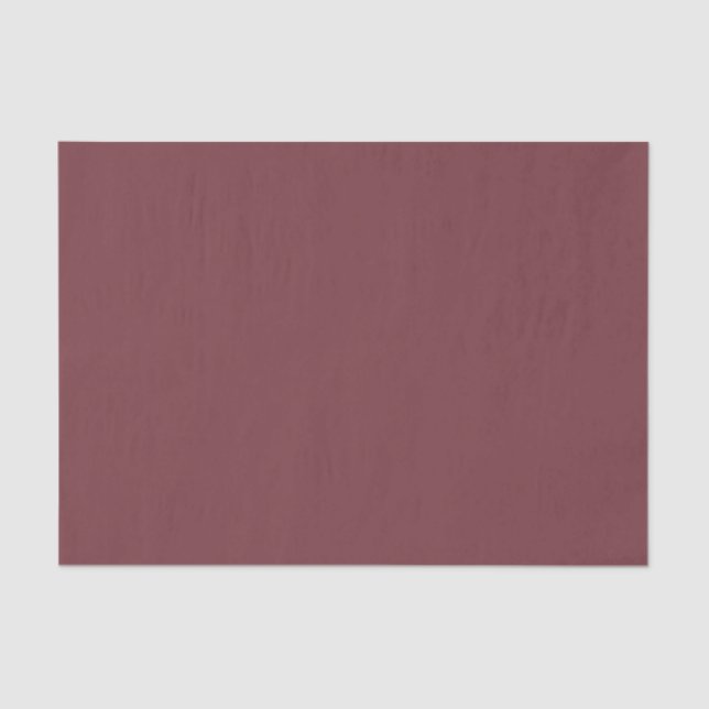 Basic Solid Marsala Tissue Paper (Front)