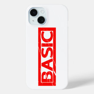 Basic Stamp iPhone 15 Case