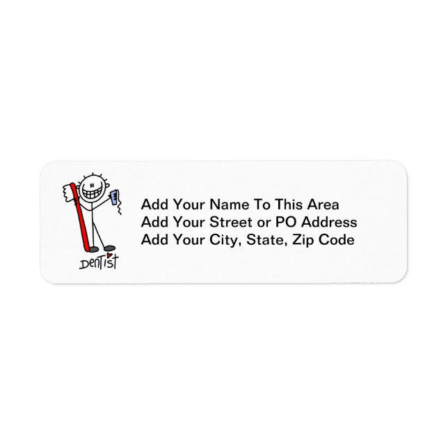 Basic Stick Figure Dentist (Front)