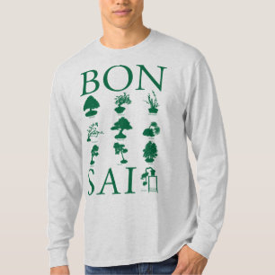 Basic Styles of Bonsai Tree T-Shirt