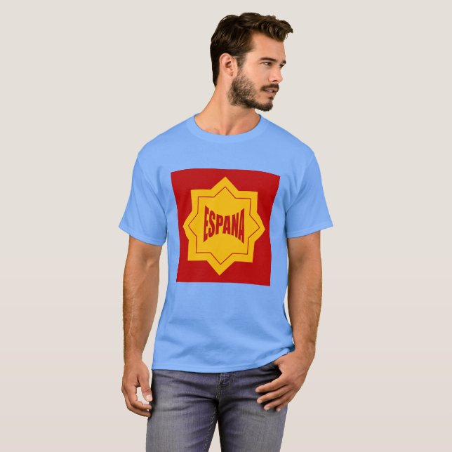 BASIC T-SHIRT FOND MEN DESIGN ESPANA (Front Full)