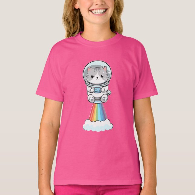 Basic T-shirt for girls (Front)