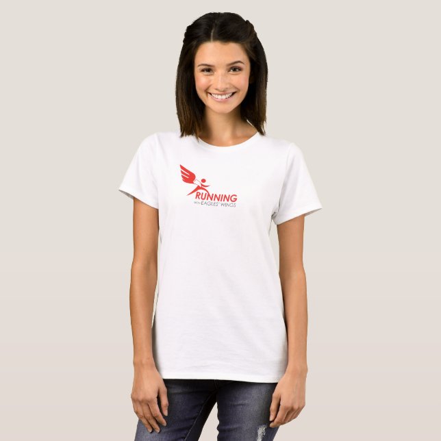 Basic T-Shirt: Running with Eagles' Wings T-Shirt (Front Full)