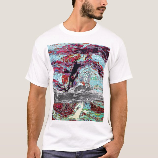 Basic T-Shirt – Strata Pulse (Front)