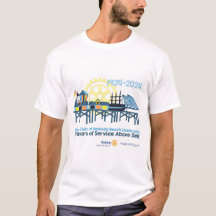 Basic T-shirt with Centennial Celebration Graphic