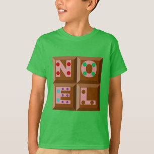 Basic tee-shirt green drill Design CHRISTMAS T-Shirt