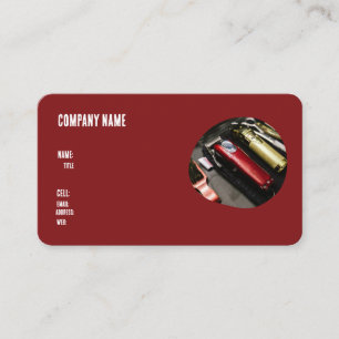 BASIC TEMPLATE BUSINESS CARD BARBER SHOP