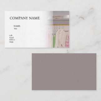 BASIC TEMPLATE BUSINESS CARD BOUTIQUE