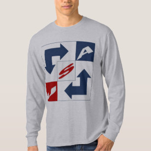 Basic USA Gray T-shirt