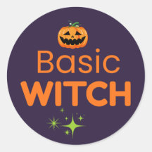 Basic Witch Funny Halloween Design