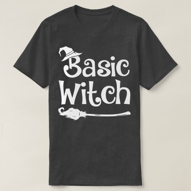 Basic Witch Halloween 800080  T-Shirt (Design Front)