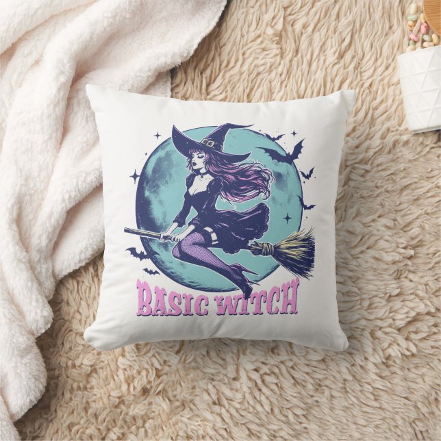 Basic Witch Halloween Cushion (Blanket)