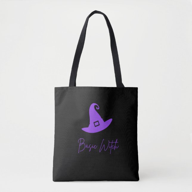 Basic Witch Halloween (Purple)  Tote Bag (Front)