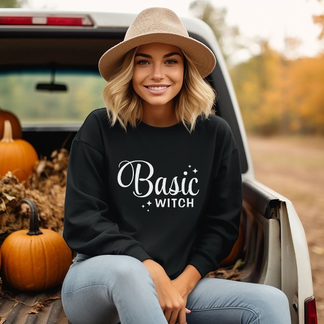 Basic Witch Halloween Sweatshirt (Creator Uploaded)