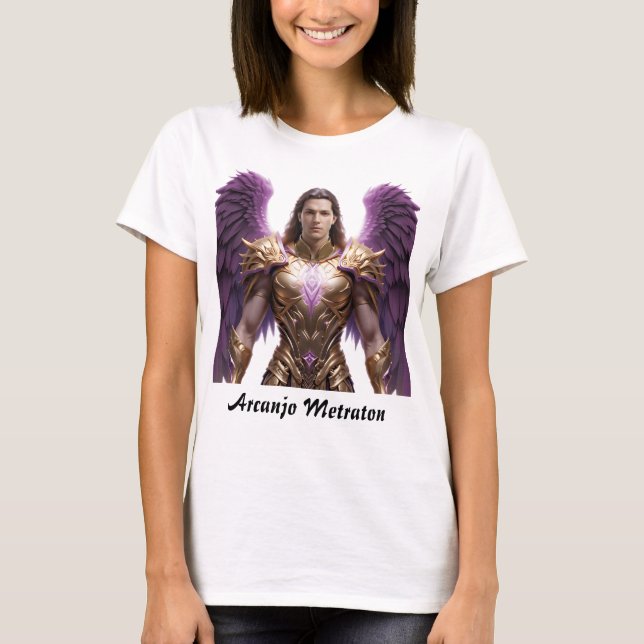 Basic Women's Shirt Arcanjo Metatron (Front)