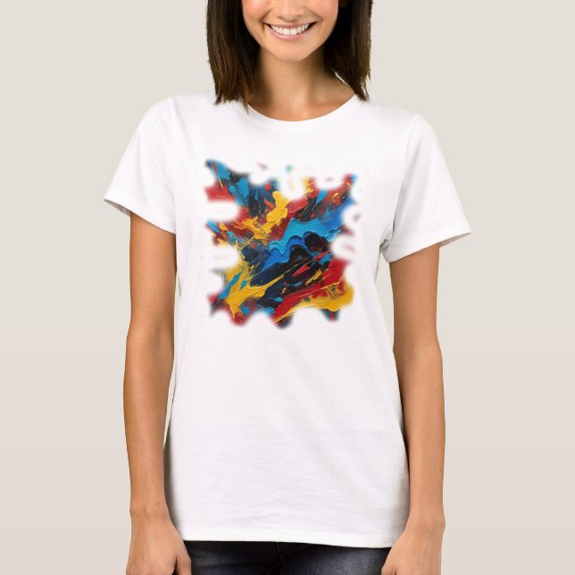 Basic Women's Shirt Art Expression (Front)