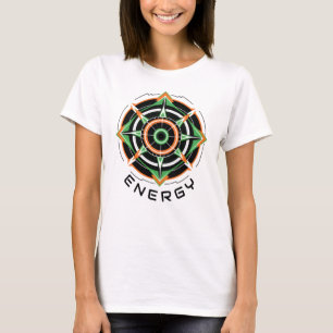 Basic Women's Shirt Futurist Abstract-6