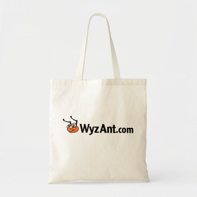 Basic WyzAnt.com Tote Shopper Teacher Bag (Front)