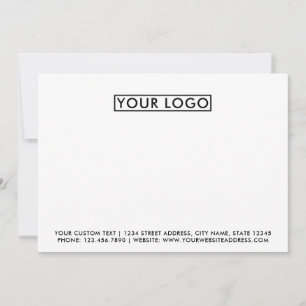 Basic Your Business Company Logo Branding Simple N Card