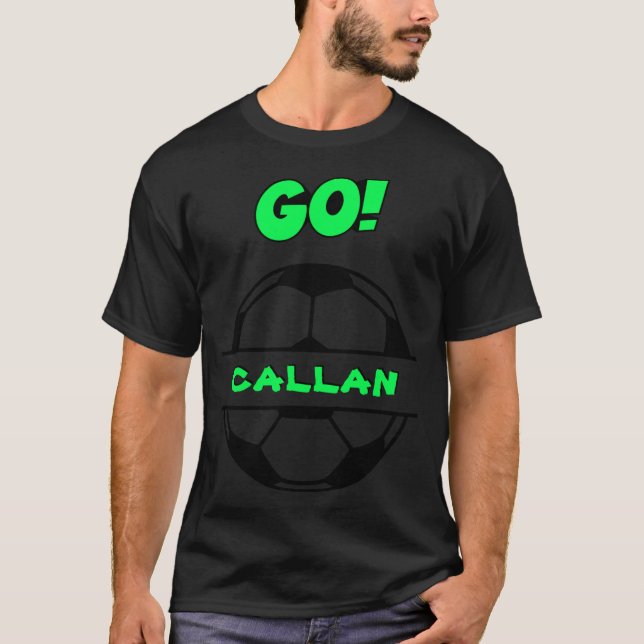 Basic Youth Boys Soccer T Shirt  (Front)