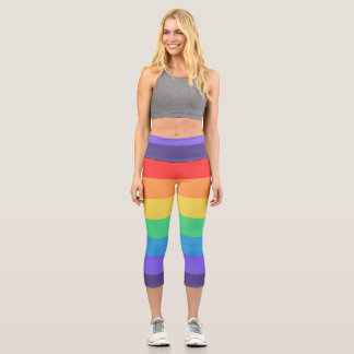 Basically Rainbow Capri Leggings